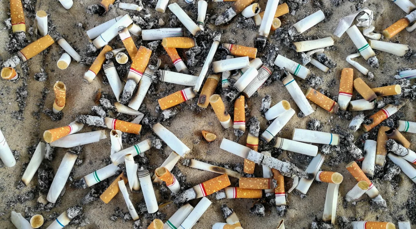 Bijna 80.000 peuken opgevist tijdens North Sea beach cleanup