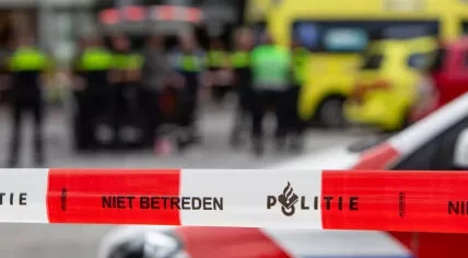 Crime scene tape police