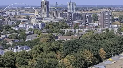 De thermometer in Nijmegen bereikt 34°C op 13 augustus 2026.