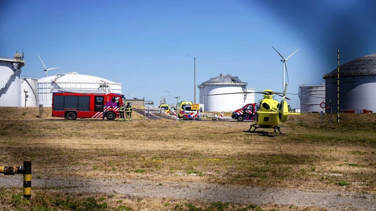 Dodelijk ongeval na explosie in Rotterdamse haven