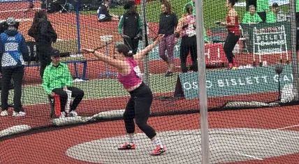 Jorinde van Klinken tijdens Bislett Games in 2024.