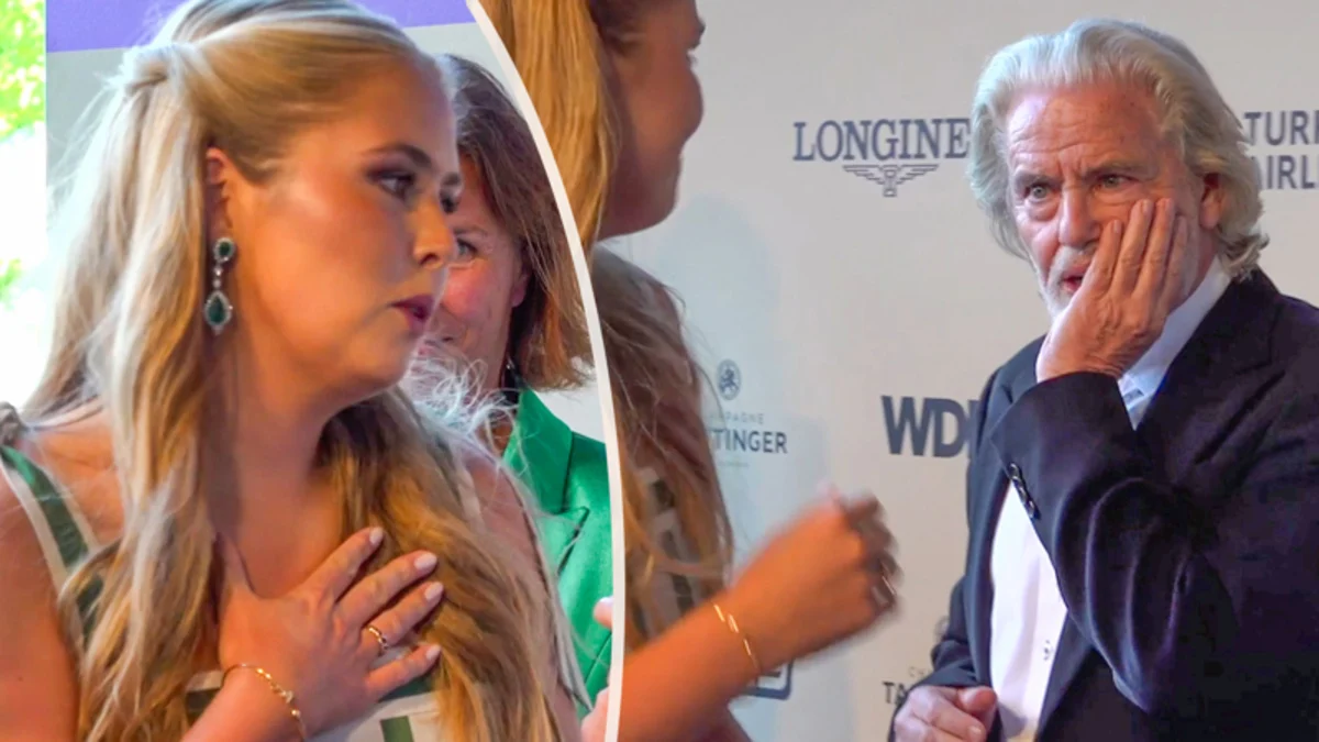 Litteken van prinses Amalia voor het eerst zichtbaar na valincident